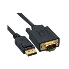 Displayport to VGA male Cable M/M 15FT