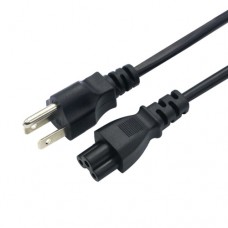 Laptop 3 Prong Power Cord Cable 6FT Black, Micky Mouse Power Cable