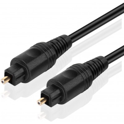 Toslink Digital Optical Audio Cable M/M 30FT