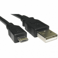 USB 2.0 AM - Micro USB Male 10FT