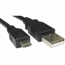 USB 2.0 AM - Micro USB Male 1FT