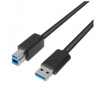 (Used) USB 3.0 Cable AM-BM 5FT - Black or White, Used Condition