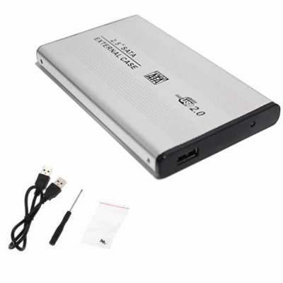 2.5" SATA To USB2.0 Hard Drive Enclosure