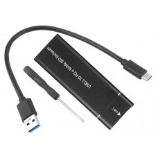 Nvme M.2 SSD to USB 3.0 External Enclosure Storage Case Adapter