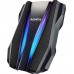 ADATA HD770G 1TB RGB USB3.2 IP68 Water/Drop/Dustproof External HDD - Black