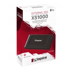 Kingston XS1000 2TB Portable USB-C/USB3.0  External SSD Up to 1,050MB/s (NEW)