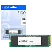 Crucial E100 480GB PCI-e NVMe GEN4.0 M.2 2280 SSD (R:4700/W:2500MB/s) Retail New