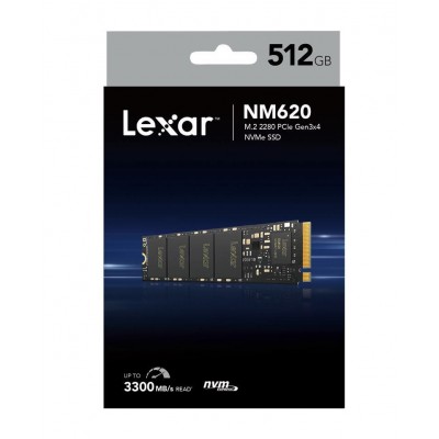 Lexar NM620 512GB M.2 NVMe PCI-e SSD (New) 3 yrs warranty