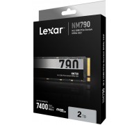 Lexar NM790 2TB M.2 2280 PCIe Gen4 NVMe  (R:7400/W:6500)  new 3yrs warranty