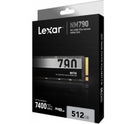 (Limit 12) Lexar NM790 512GB M.2 2280 PCIe Gen 4×4 NVMe SSD (R:7200/W:4400) 