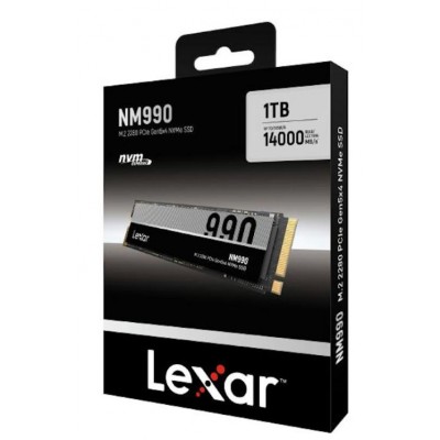 Lexar NM990 1TB M.2 2280 PCIe 5.0 NVMe SSD 14000/7500MB/s Read/Write, New