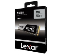 Lexar NQ780 2TB PCIe Gen4 NVMe M.2 2280 Up to 7000/5000 MB/s Read/Write