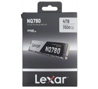 Lexar NQ780 4TB PCIe Gen4 NVMe M.2 2280 Up to 7000/6000 MB/s Read/Write