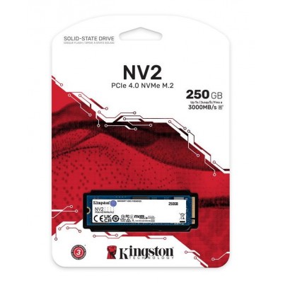 Kingston NV2 250GB M.2 2280 NVMe 4.0 x4 PCI-e SNV2S/250G (Retail)