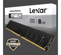 Lexar 8GB DRAM DDR4 3200MHz UDIMM Desktop Memory, New in Retail Pack