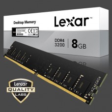 Lexar 8GB DRAM DDR4 3200MHz UDIMM Desktop Memory, New in Retail Pack