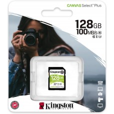 Kingston SD-CARD 128GB Class10 SDXC/UHS-I