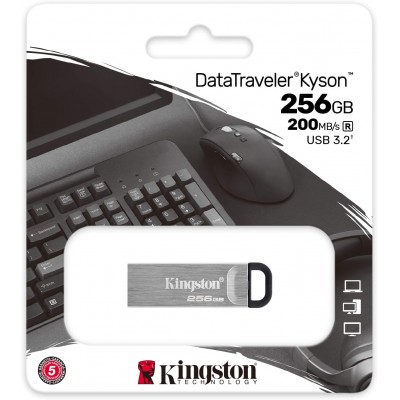 Kingston USB 3.2  Flash Drive DTKN/256GB (Metal)