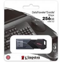 Kingston USB 3.2 Black DTXON/256GB Flash Drive (NO CAP)