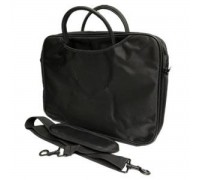 15.6" Laptop carrying case with shoulder strap, Black, Topsync