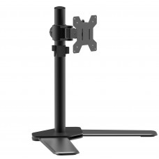 DM301 10 - 32"  Flat Panel Monitor Single Desk Stand