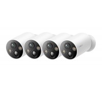 (Open Box) TP-Link TC85 (4-pack) Smart 2K QHD wireless cordless Wi-Fi Indoor/Outdoor Security Camera