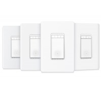 (Open Box) TP-Link TS25(4-pack) Smart Wi-Fi Dimmer Light Switch, Matter