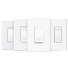 (Open Box) TP-Link TS25 (4-pack) Smart Wi-Fi Dimmer Light Switch with Matter