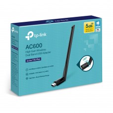 TP-Link Archer T2U-Plus AC600 High Gain Wireless Dual Band USB Adapter w/Antenna