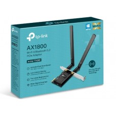 TP-Link Archer TX20E AX1800 Wi-Fi 6 Bluetooth 5.2 PCI-E Adapter (New)