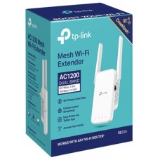 TP-Link RE315 AC1200 Mesh Wi-Fi Range Extender, Dual-Band, 2 External Antennas