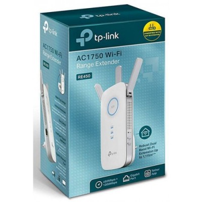 TP-Link RE450 AC1750 Wifi Wall Plug Range Extender