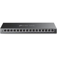 (16P PoE) TP-Link TL-SG116P 16-Port Unmanaged Gigabit Desktop Switch with 16-Port PoE+ - Up to 120W 