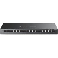 (16P PoE), TP-Link (TL-SG116P) 16-Port Unmanaged Gigabit Desktop Switch with 16-Port PoE+ - Up to 120W 