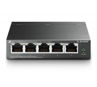 (Open Box) TP-Link TL-SG605P 5-Port Gigabit Desktop Switch with 4-Port PoE+