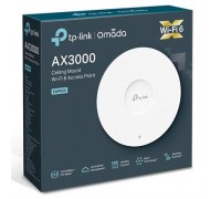 TP-Link EAP650 Omada WiFi 6 AX3000 Wireless Gigabit Ceiling Mount Access Point