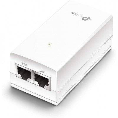 (Open Box) TP-Link POE2412G Gigabit 24VDC PassivePoE Adapter, 30-day warranty