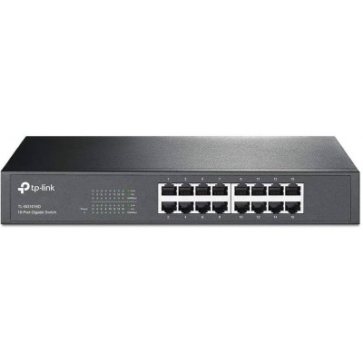 (Certified Refurb) TP-Link SG1016/SG1016D 16-Port Gigabit Desktop/Rackmount Switch