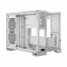 Corsair 2500D Airflow M-ATX Mid-Tower Dual Chamber PC Case - White
