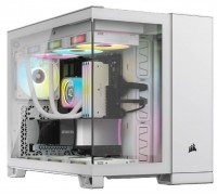 Corsair 2500X mATX & mITX Mid-Tower Dual Chamber PC Case - White