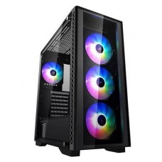 DeepCool Matrexx50 w/ RGB FAN x 4 ATX Tower Case (Black)