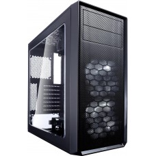 Fractal Design Focus G Black Clear Window (2* LED fan pre-installed) ATX Case