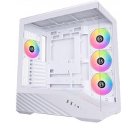 Lian-Li V100 TG 4x 120mm ARGB PWM Fan ATX Case (White)