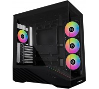 Lian-Li V100 TG 4x 120mm ARGB PWM Fan ATX Case (Black)