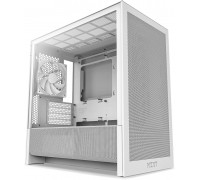 NZXT H3 Flow Micro-ATX  Case w/ Tempered Glass, White