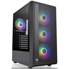 Thermaltake S200 (BLACK) ARGB Fan x4 ATX Case CA-1X2-00M1WN-01