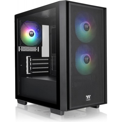 Thermaltake Versa H16 TG 3xARGB FAN(BLACK) M-ATX Case CA-1Y8-00S1WN-02