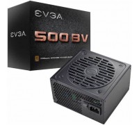 eVGA 500W 80+Bronze Quiet ATX Power Supply (100-BV-0500-K1) New