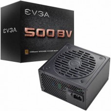 eVGA 500W 80+Bronze Quiet ATX Power Supply (100-BV-0500-K1) New