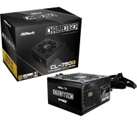 ASRock 750W 80+Gold Non-Modular PCIe5.1 ATX3.1 Power Supply (Retail Box)